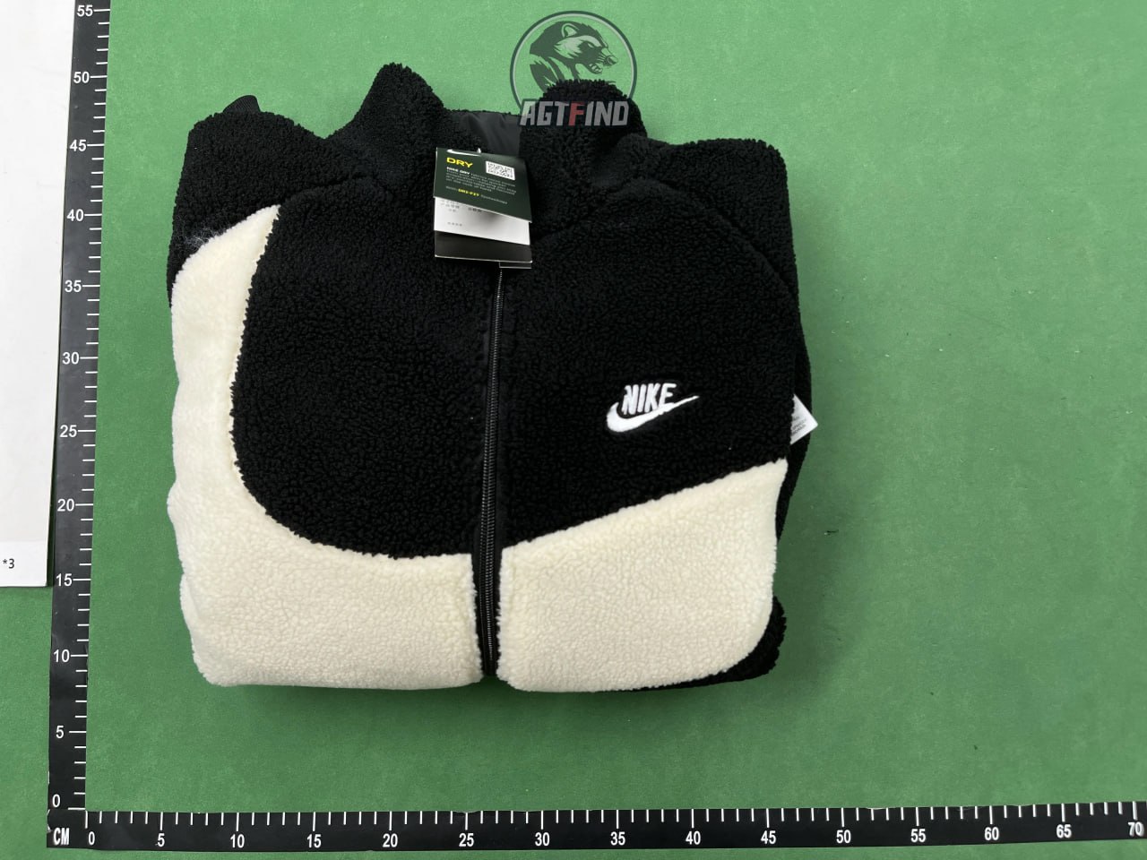 NIKE lamb wool coat -2