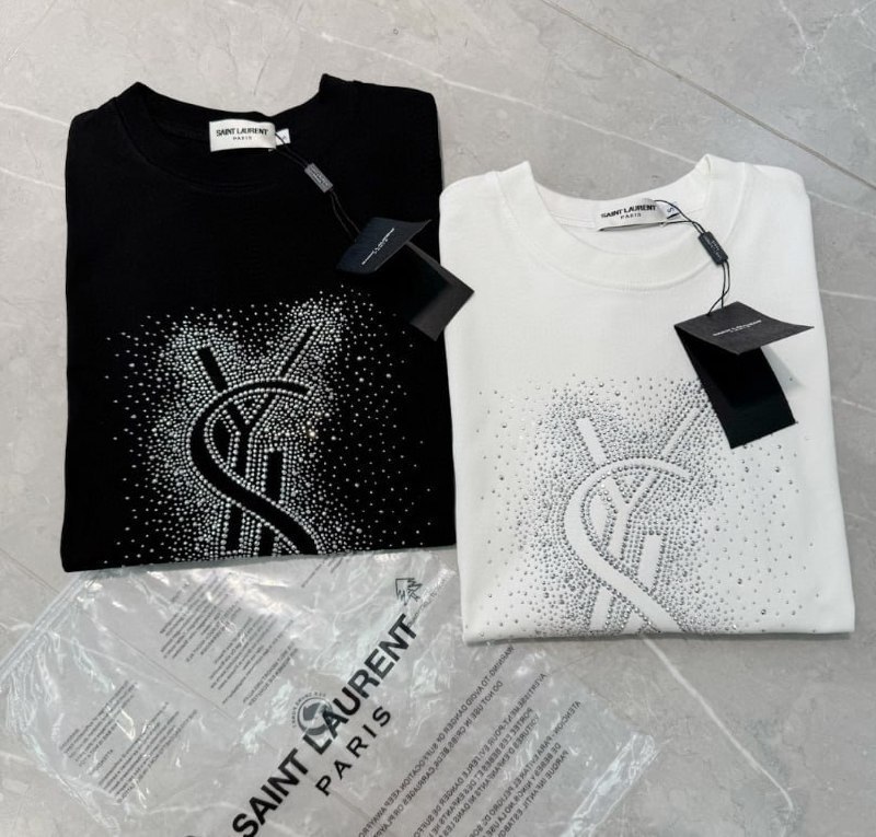 YSL t-shirt\Short sleeves\Tee bottoming shirt -3