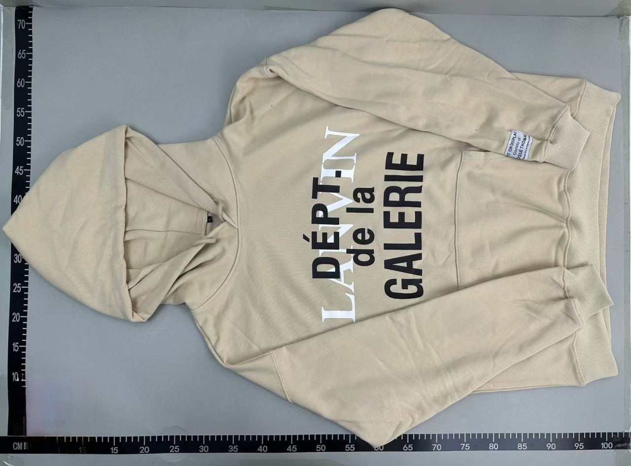 Gallery Dept hooded sweatshirt  -3