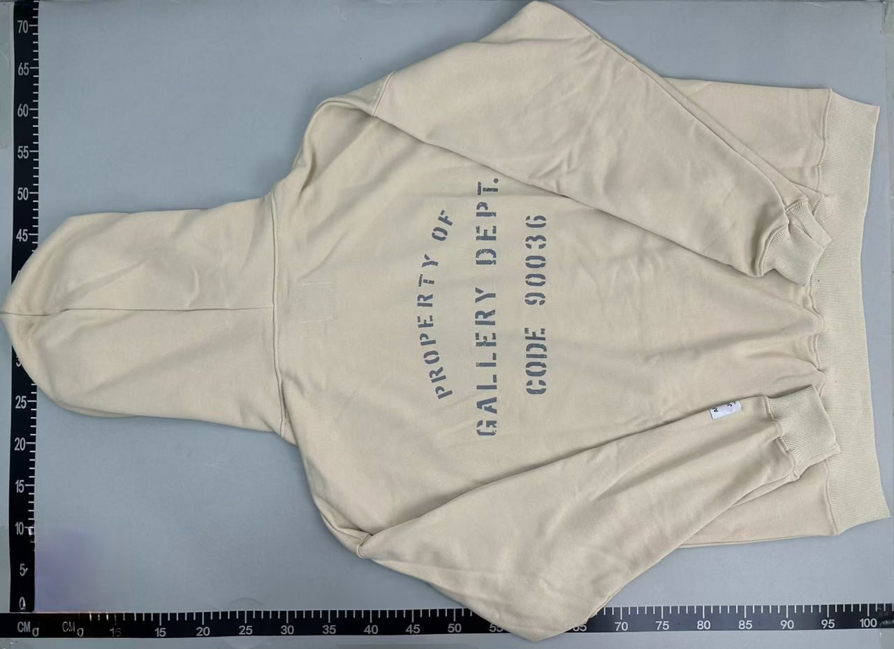 Gallery Dept hooded sweatshirt  -2