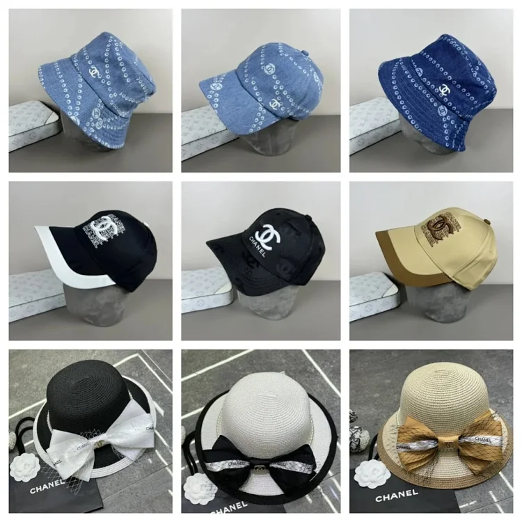  Chanel baseball cap/sun hat（4