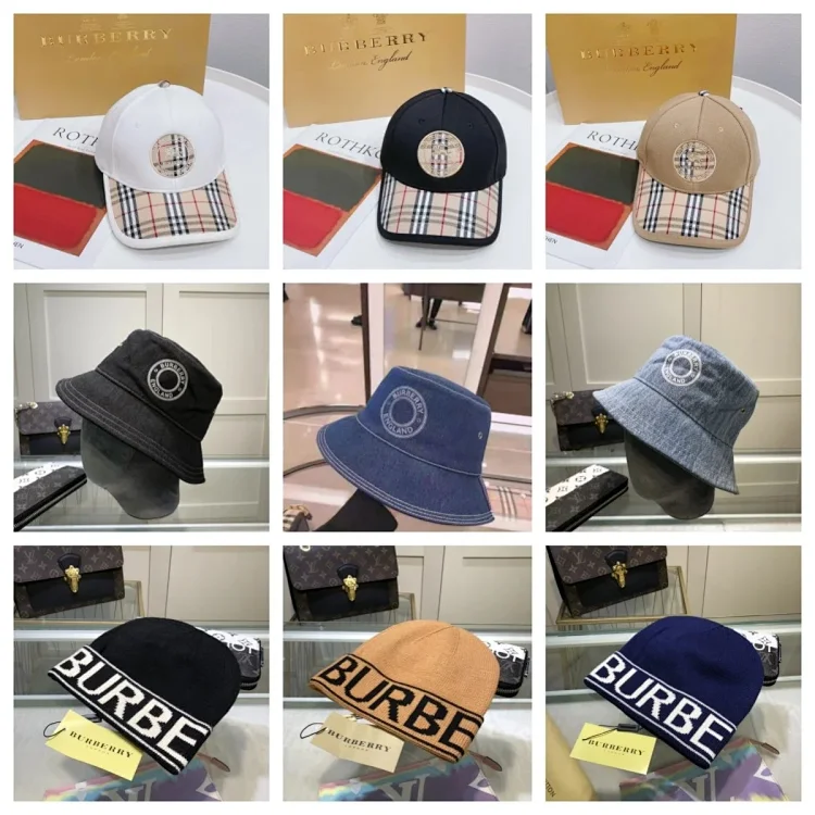 Burberry Baseball capKnitted hat (38 style TOP) 