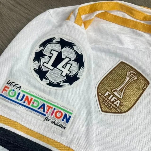 Real Madrid Mbappé 9 Home Jersey Set [5 styles] -3