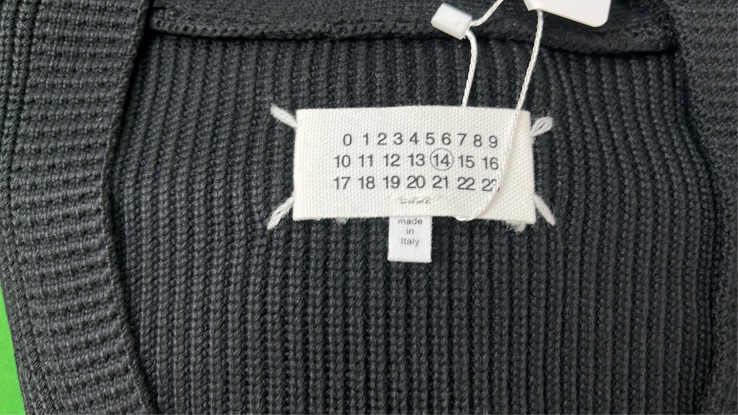 Women's Black Ribbed Knit Cardigan with Silver Buttons [2 styles] -4