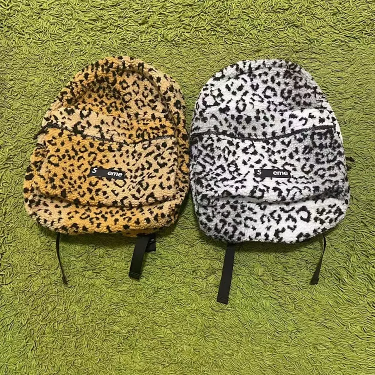 Supreme Leopard Fleece Backpack [2 styles]