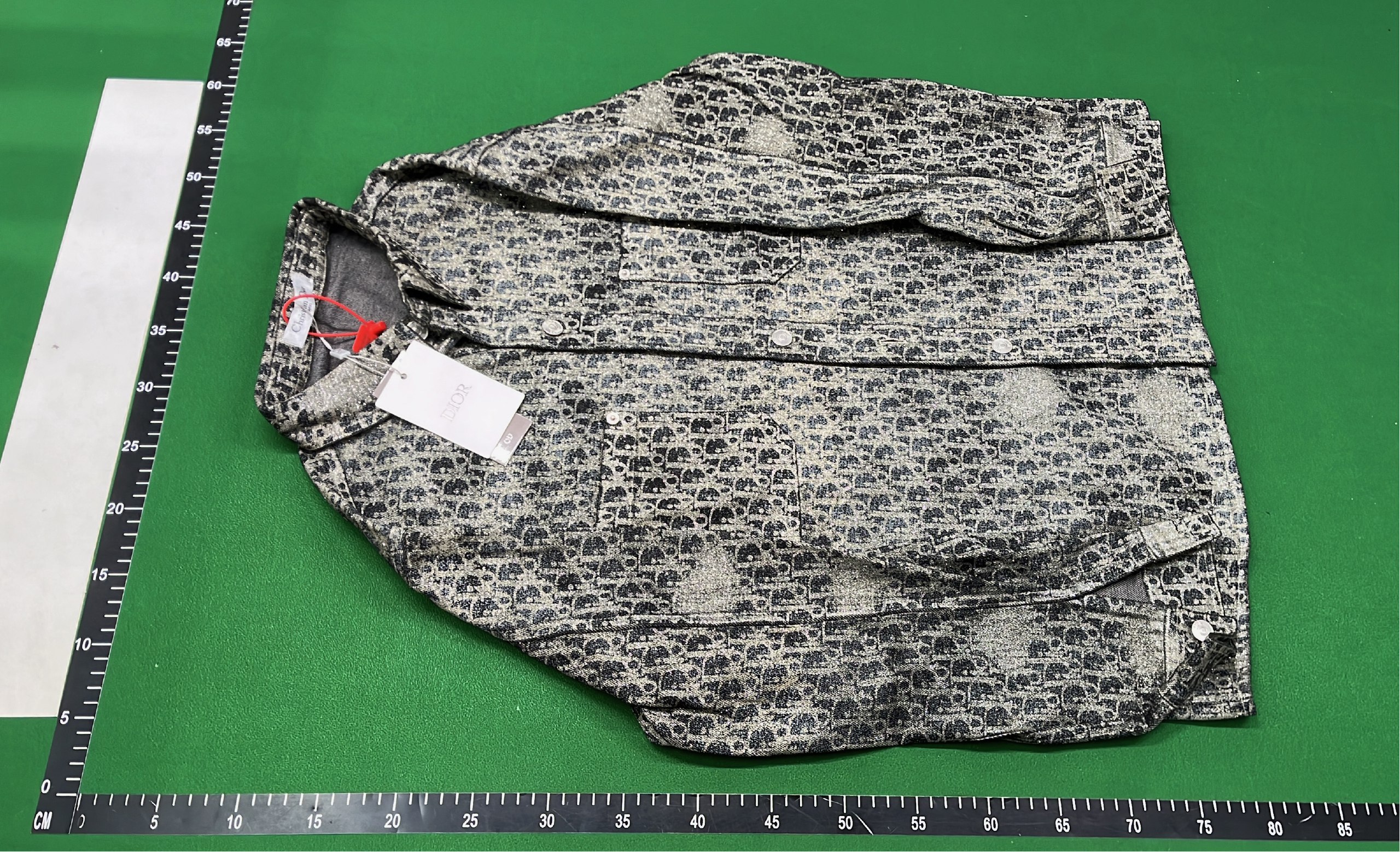 Christian Dior Oblique Patterned Long Sleeve Shirt -4