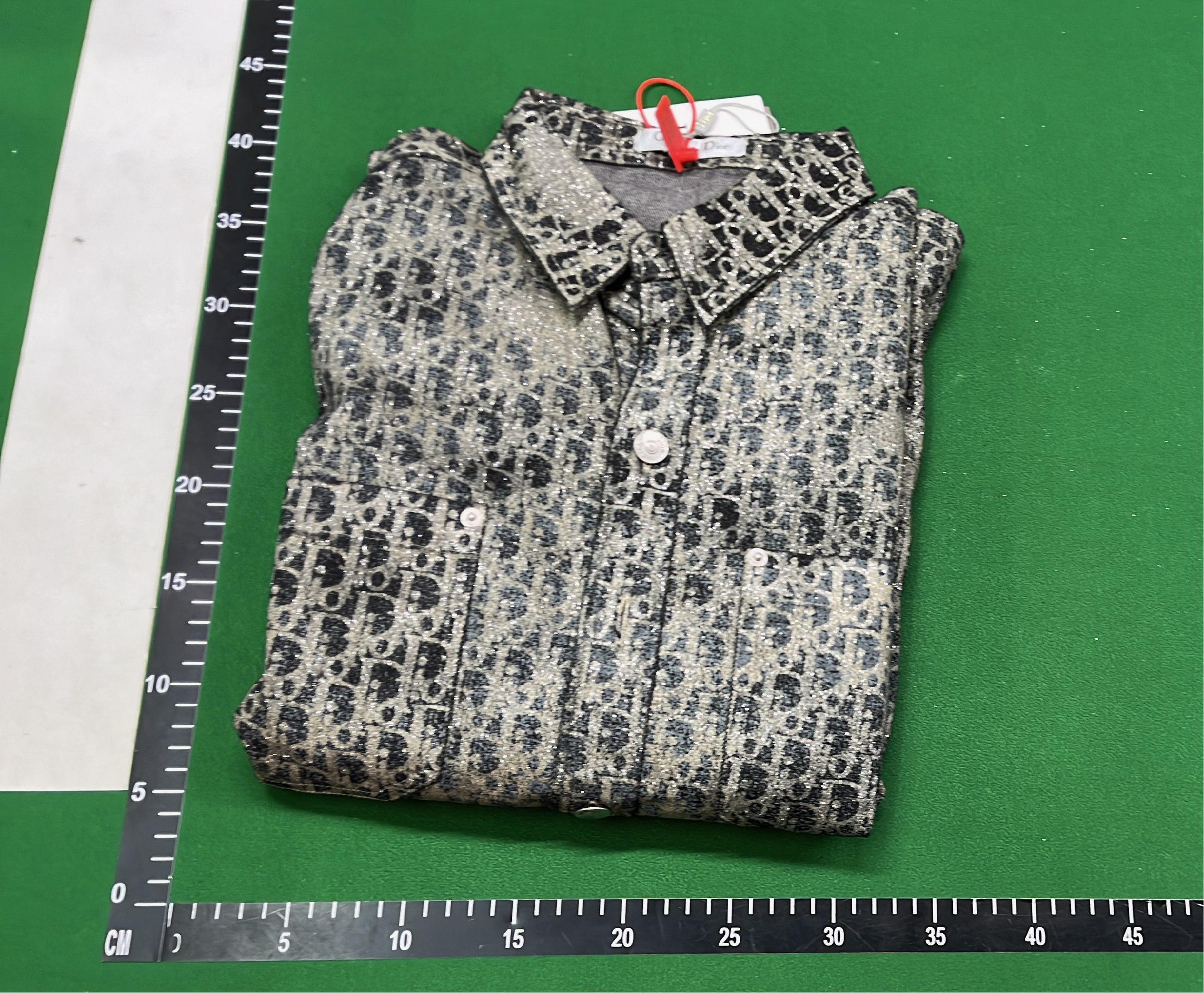 Christian Dior Oblique Patterned Long Sleeve Shirt -2