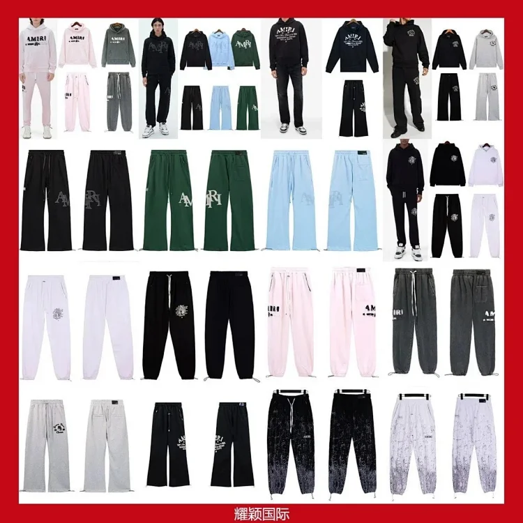  AMIRI Hoodie pants suit Set
