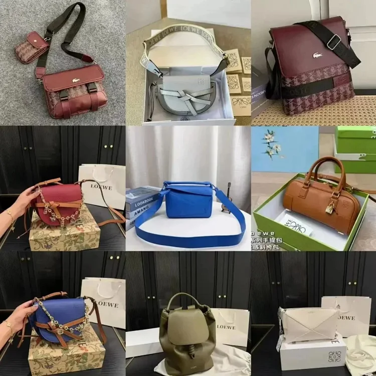  Lacoste and Loewe Bags [40 st