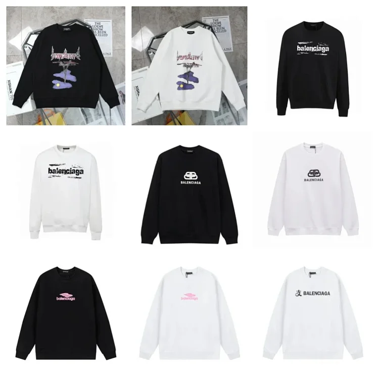 Balenciaga Graphic Print Sweat