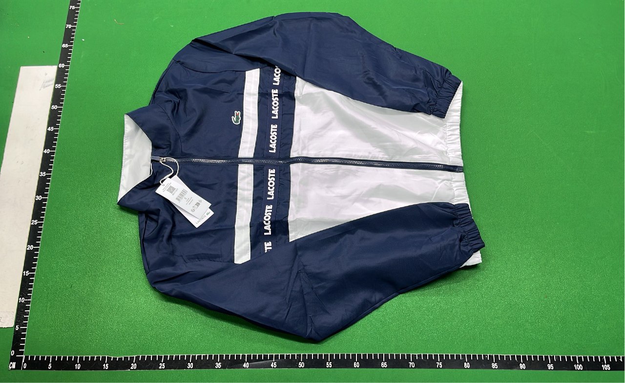 Lacoste Men's Colorblock Zip-Up Jacket with Logo Tape -2