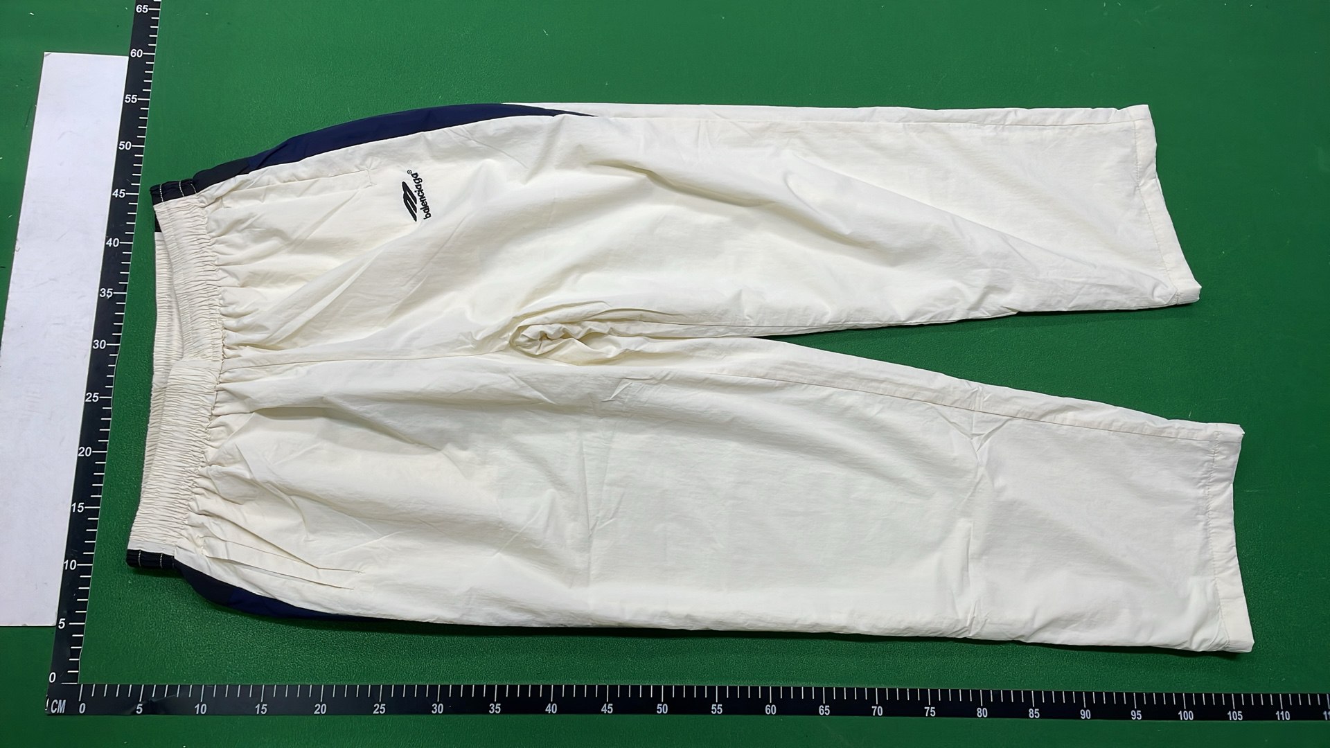 Adidas White Track Pants with Black Stripes for Men -4