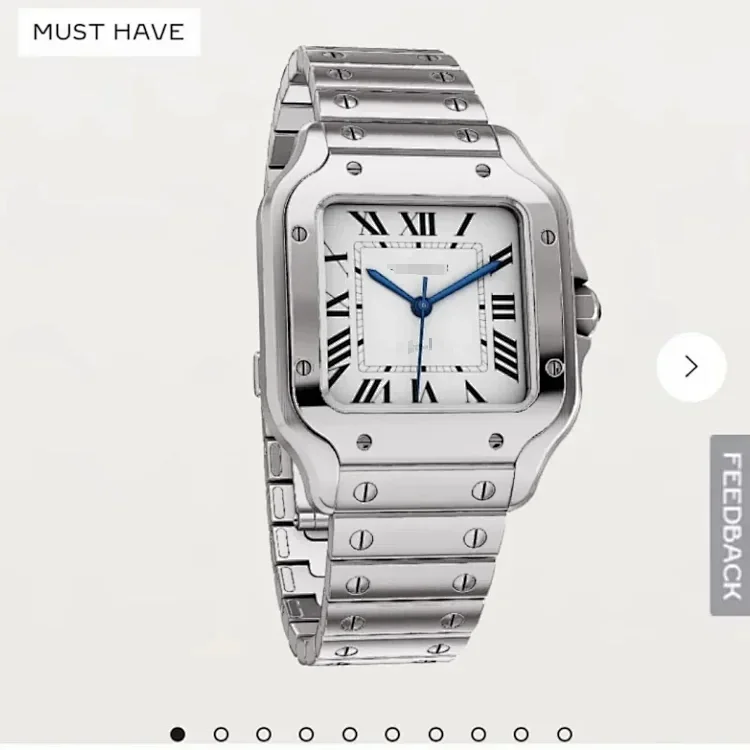 Cartier Santos-Dumont Stainles