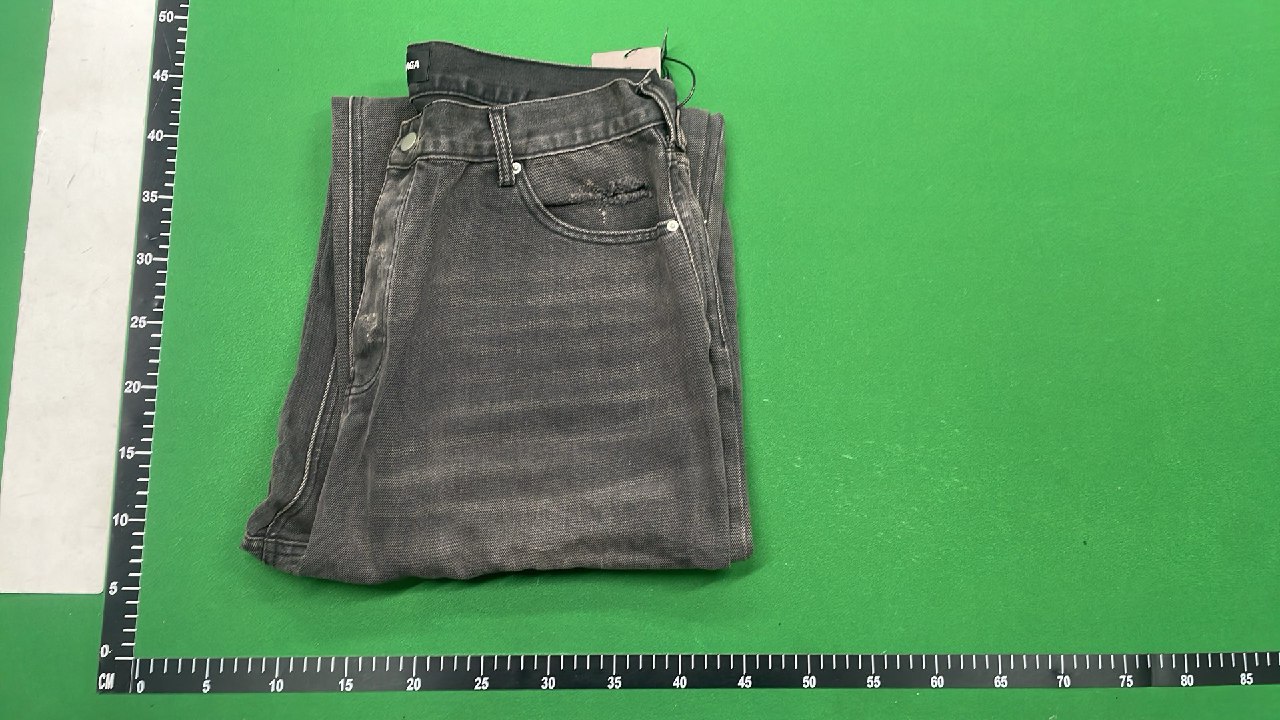 Black Wide Leg Jeans for Women High Waist Denim Trousers -3