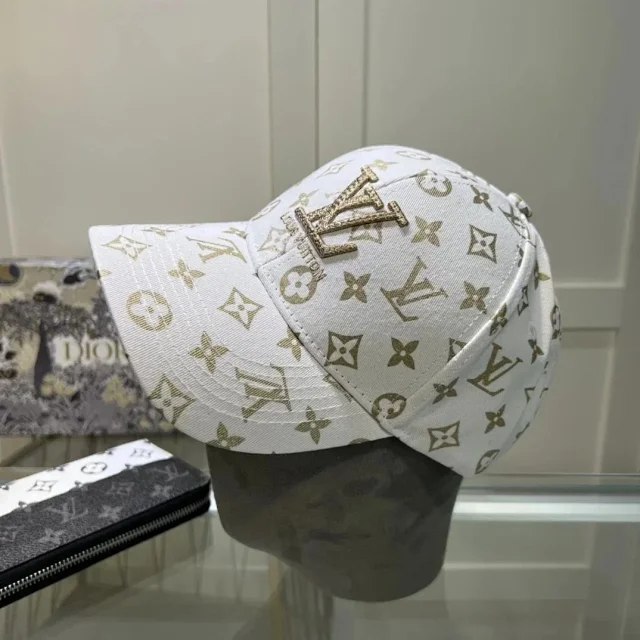 Louis Vuitton LV New summer net celebrity breathable sun hat（23 styles） -3
