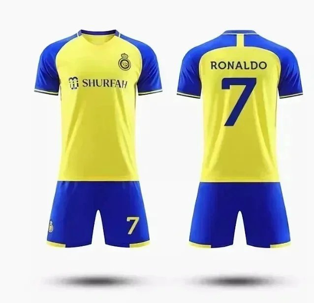 Ronaldo's Saudi Arabian Riyadh Victory Club football uniform jersey（27 styles) -3