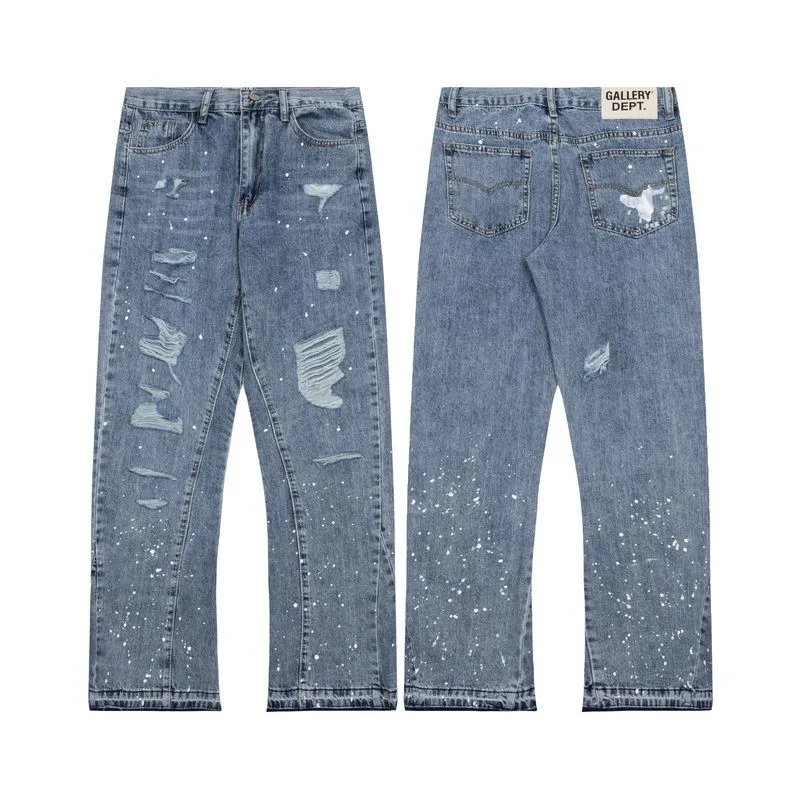 distressed denim jeans -2