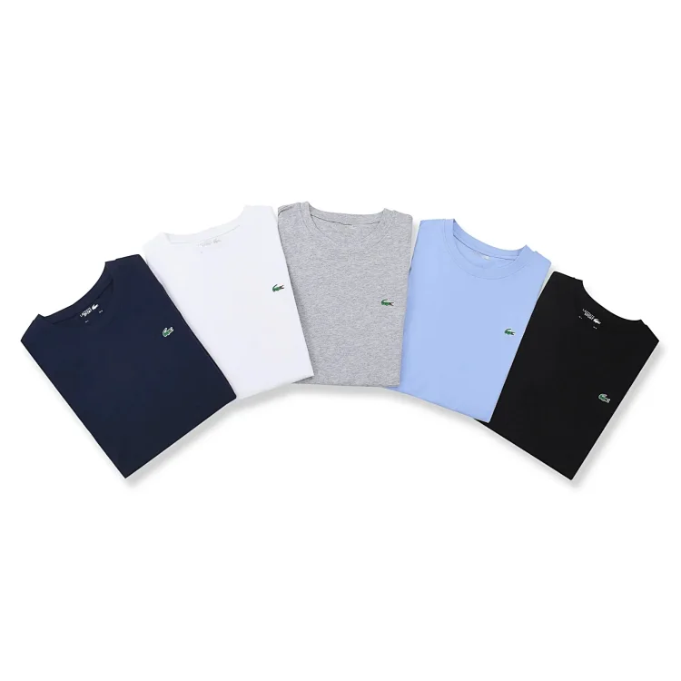 L Crocodile Leisure Round Neck T-Shirt