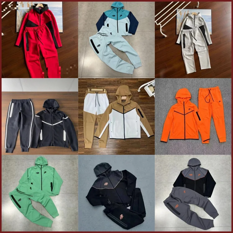 Nike tech coat pants suit