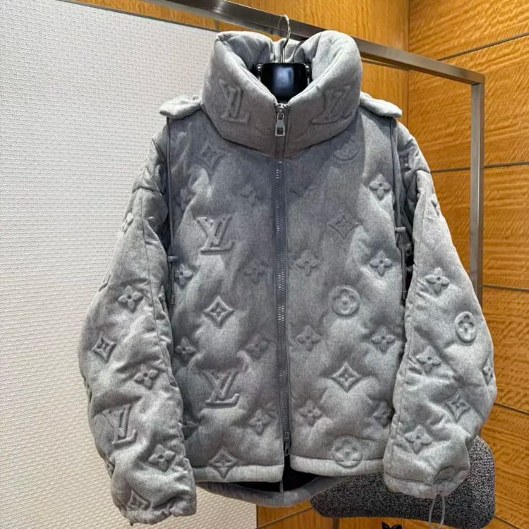 LV Louis Vuitton & MOOSE KNUCKLES & Adidas & Stone Island down jacket -2