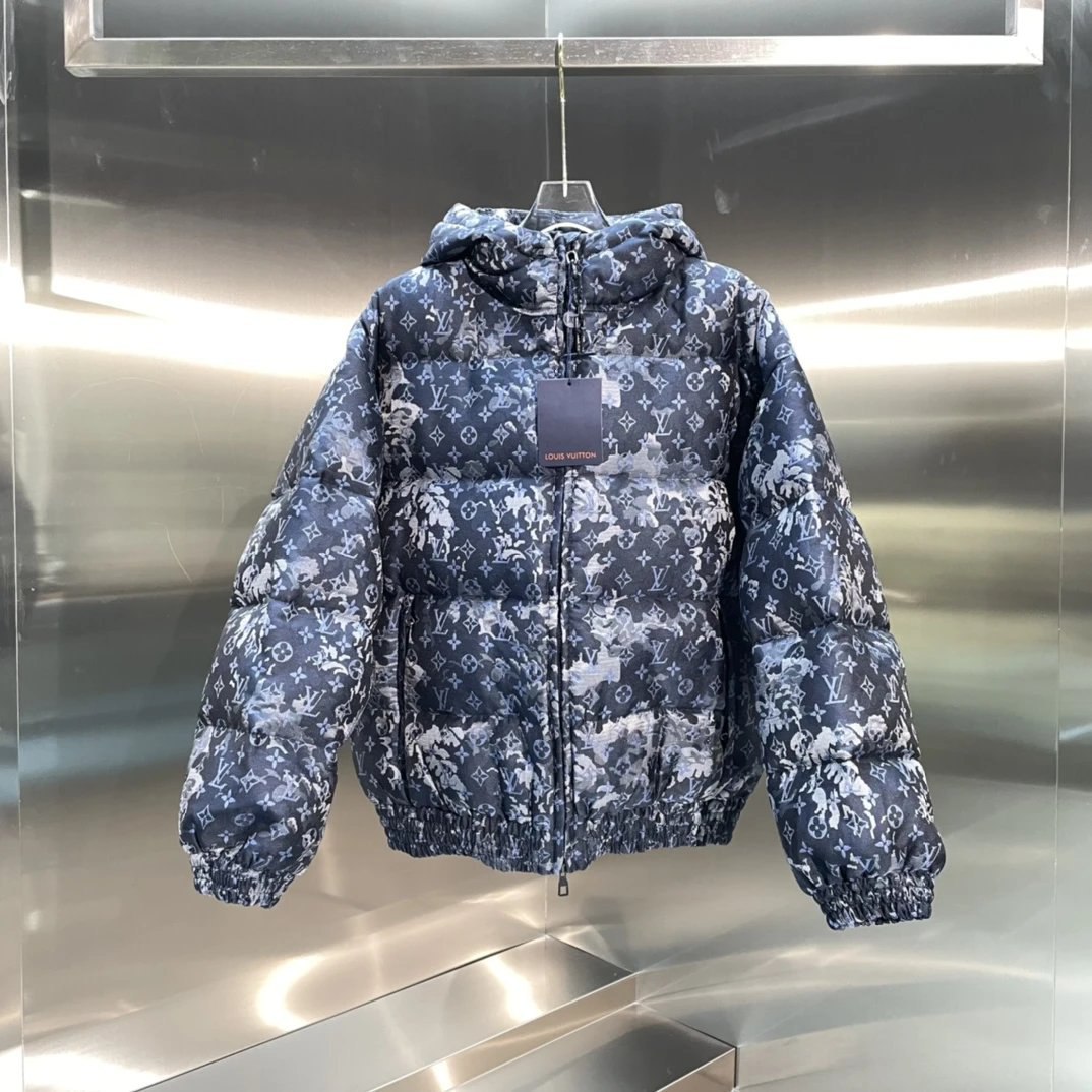 LV Louis Vuitton & MOOSE KNUCKLES & Adidas & Stone Island down jacket -3