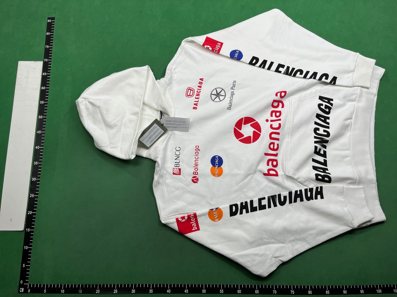 Balenciaga Wavy Logo Hoodie [15 styles] -2