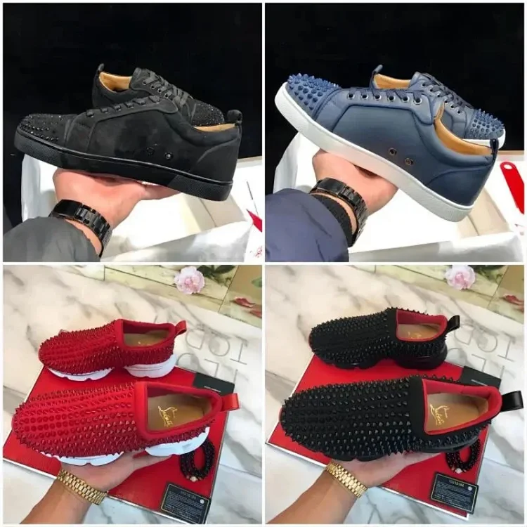  Christian Louboutin Spikes Sn