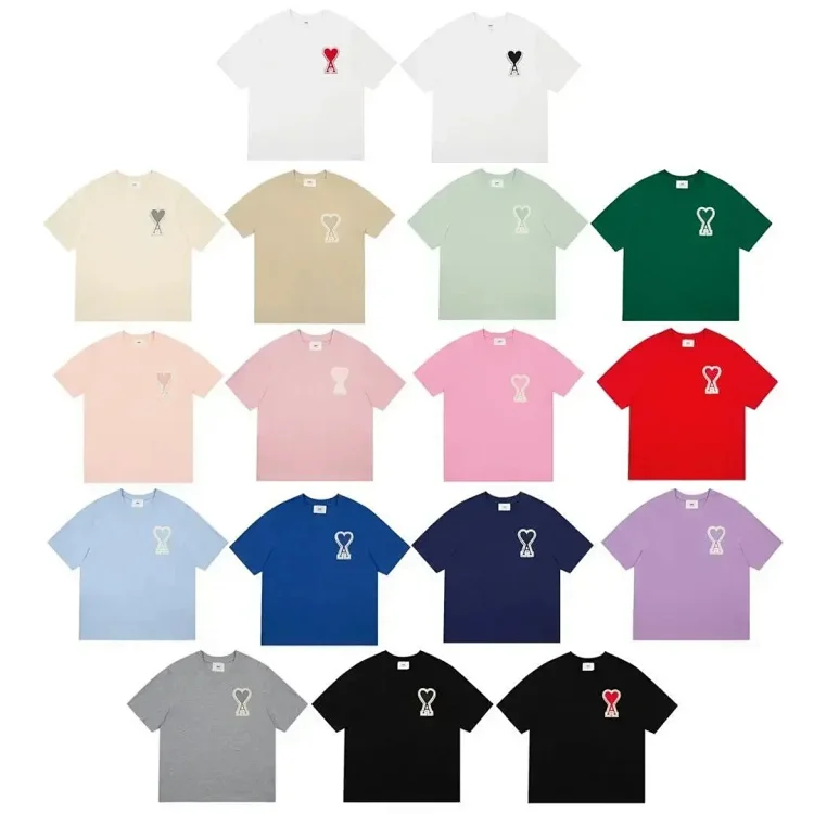 AMI Paris Heart Logo T-Shirt [