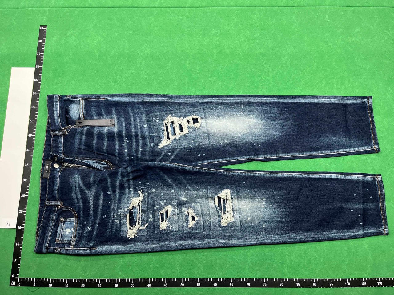 AMIRI Patchwork Denim Jeans [30 styles] -3