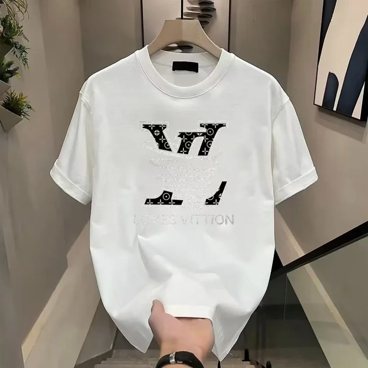 LV Monogram Print T-Shirt [1 s
