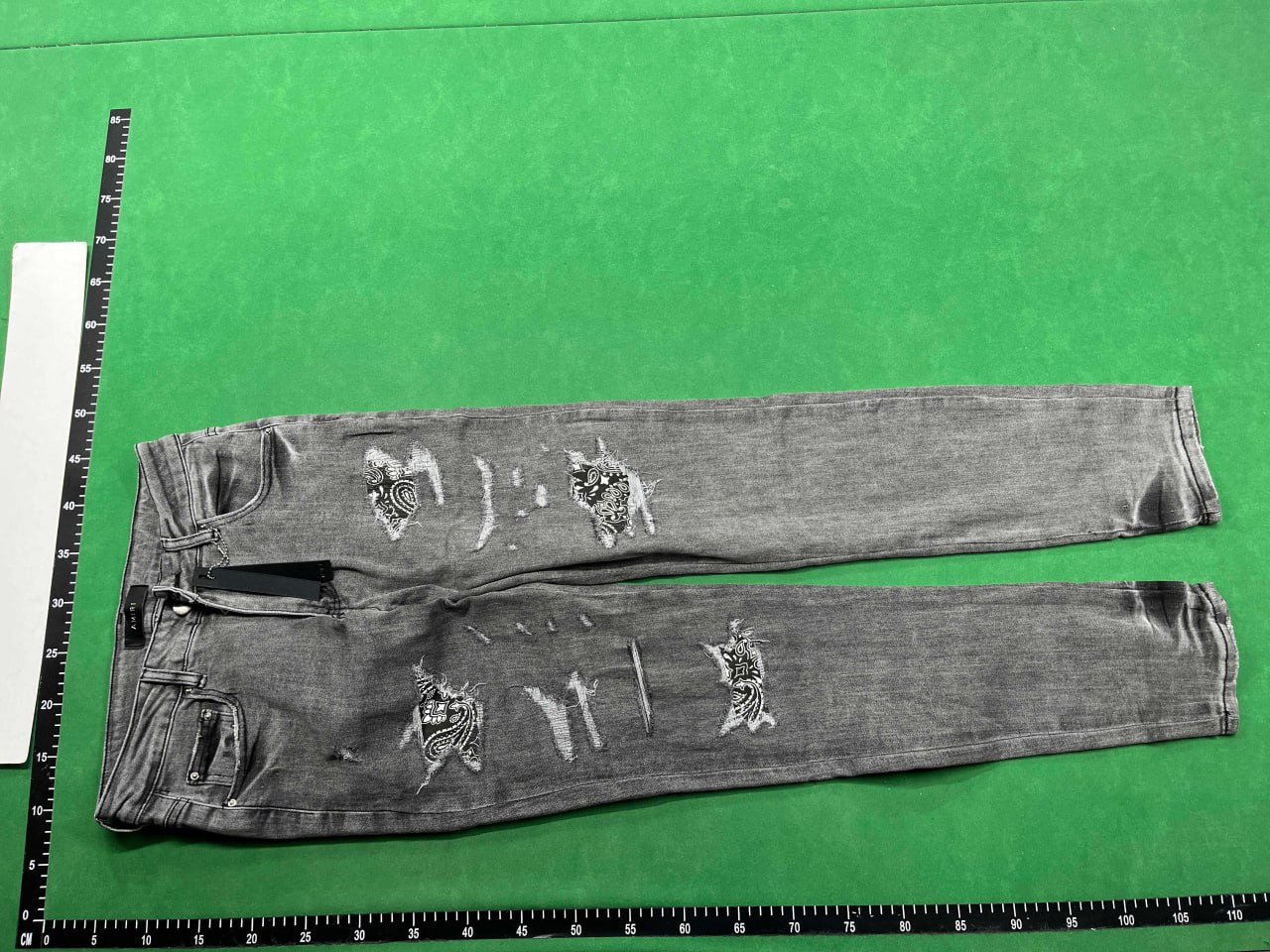 AMIRI Patchwork Denim Jeans [30 styles] -4
