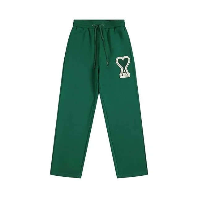 AMI Paris Heart Logo Sweatpants [9 styles] -3