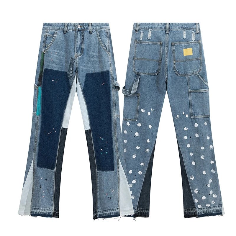 Gallery DEPT Paint Splatter Cargo Jeans [25 styles] -3