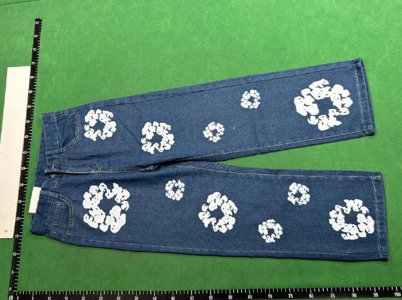 Denim Tears Flower Print Jeans [15 styles] -2