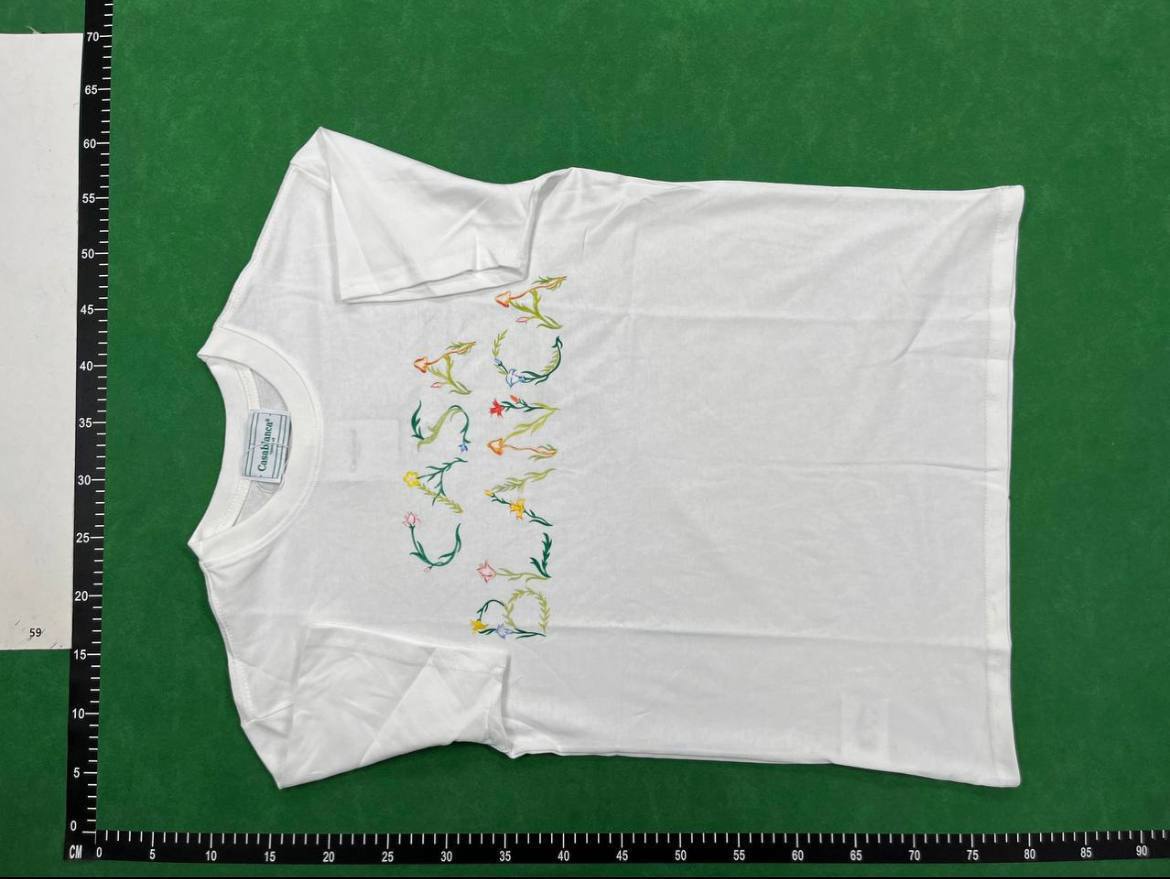 Casablanca Floral Lettering T-Shirt [21 styles] -4
