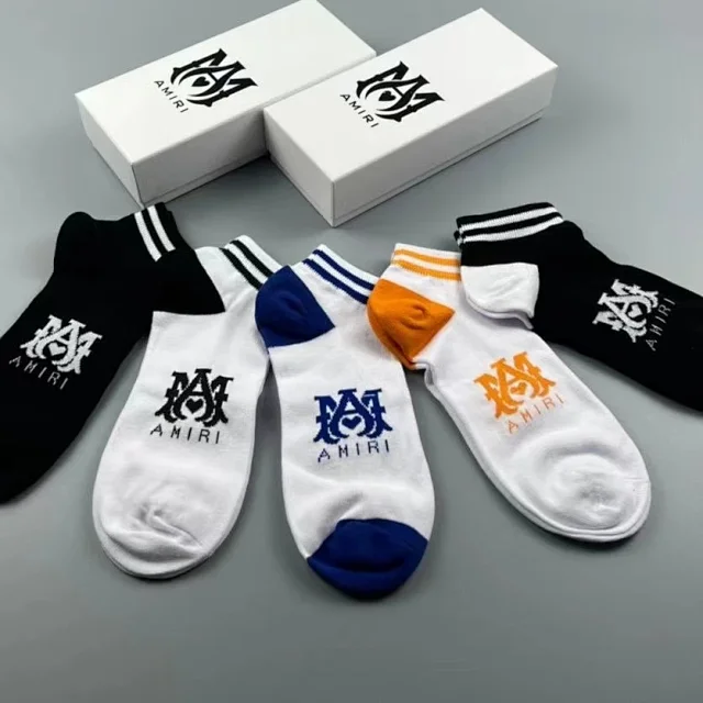 AMIRI Striped Athletic Socks [6 styles] -2