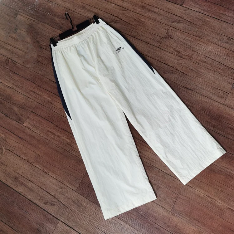   Adidas White Track Pants with Black Stripes for Men [4 styles] -3
