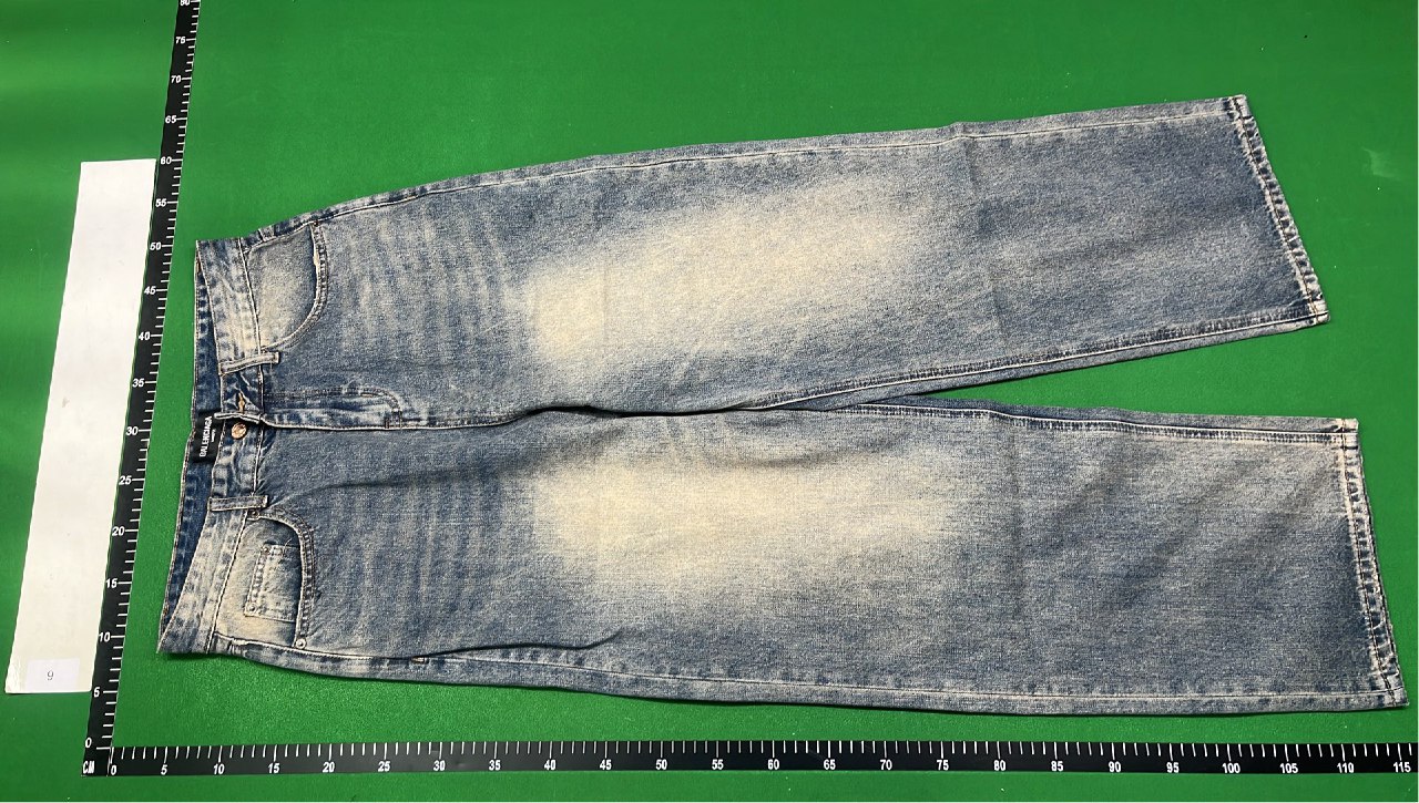 P.A.M. Vintage Washed Denim Pants -2