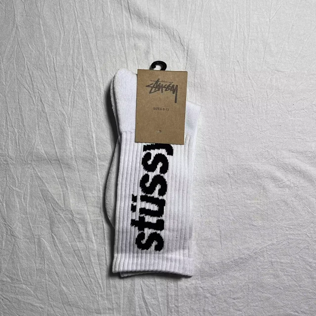 Stussy Classic Logo Socks [1 style] -4