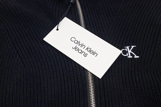 Calvin Klein Ribbed Zip-Up Jacket [2 styles] -4