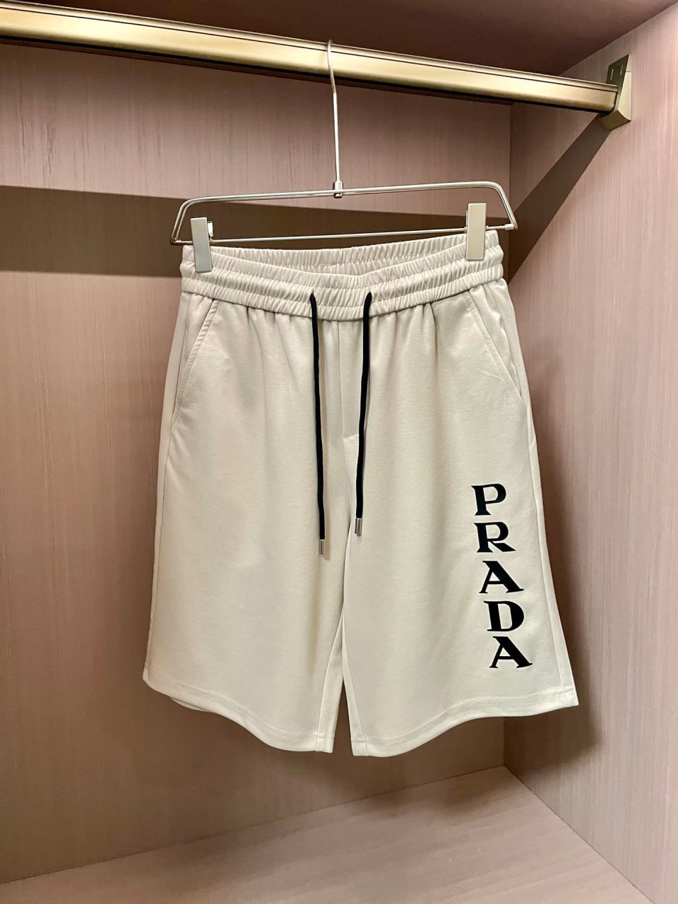 Prada Logo Side Panel Shorts [1 style] -4