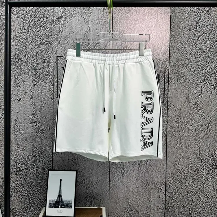 Prada Logo Side Panel Shorts [1 style] -2